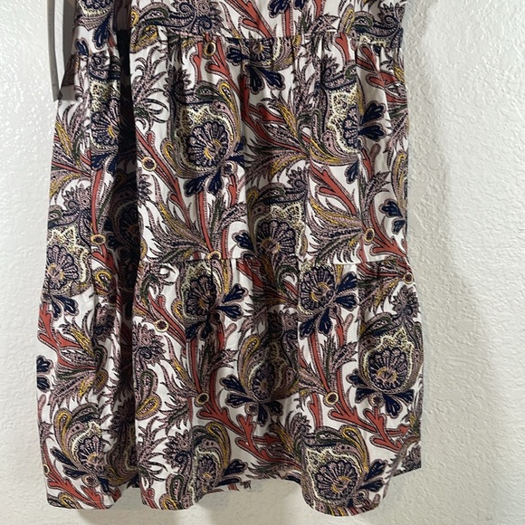 RVCA Frontier Paisley Dress Adjustable Straps Size Small NEW - Picture 8 of 12